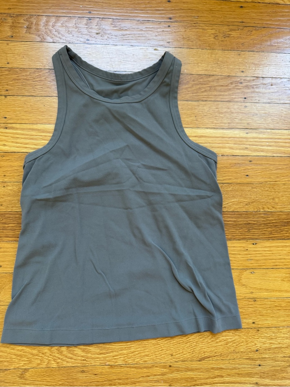 lululemon athletica Women's Tan/Brown Racerback Tank